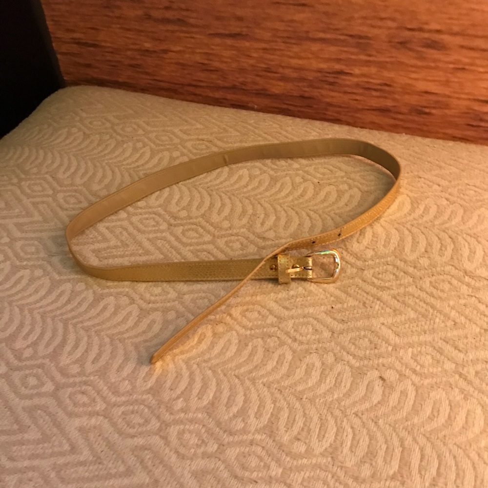 Gold thin Belt